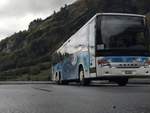 Setra 417 UL der LLB am 15.10.16 in Leukerbad abgestellt.