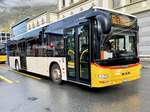 PostAuto/Ortsbus Man Lions City der seine Werbung verloren hat am 5.11.19 in Brig.