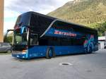 Setra 431 DT von Zerzuben am 4.5.18 bei der Garage in Eyholz.